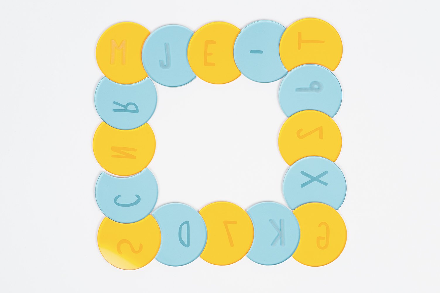 Raidelės ir skaičiukai